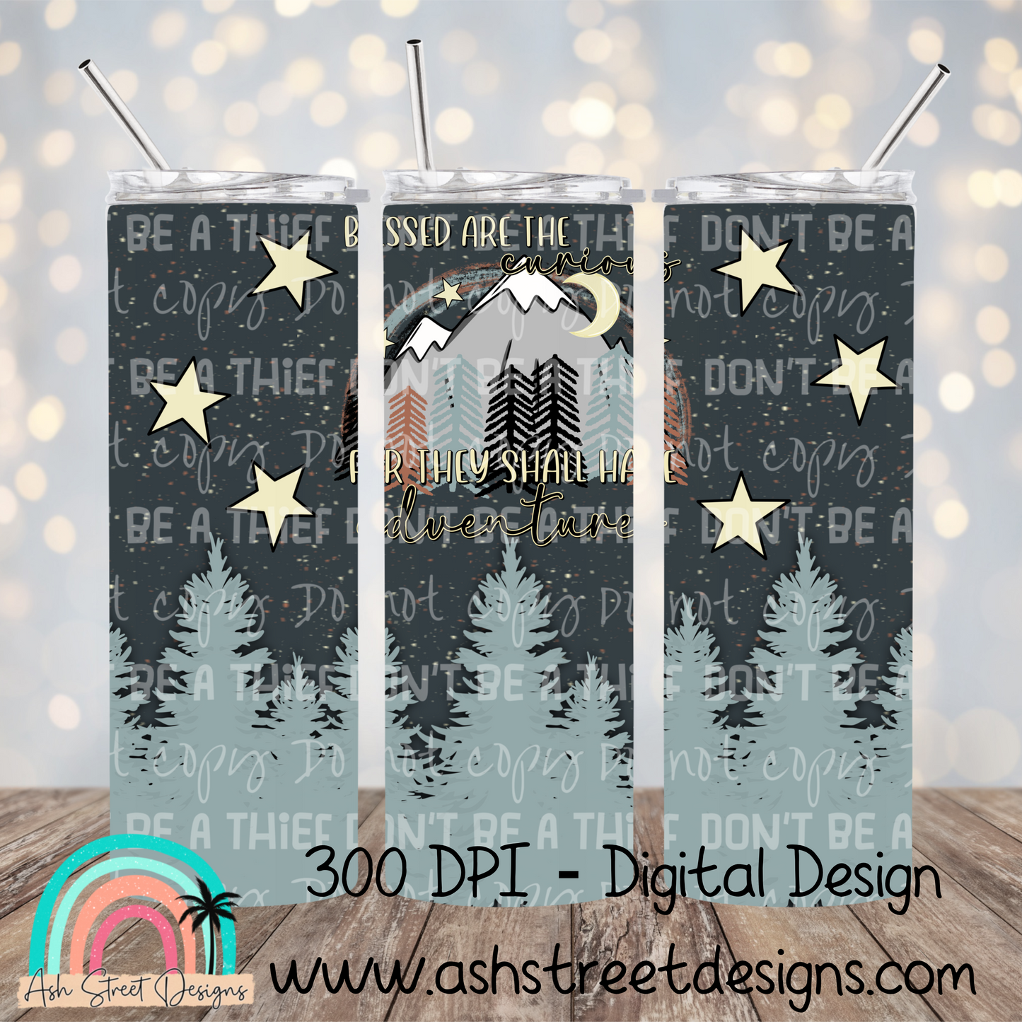 Blessed are the curious tumbler