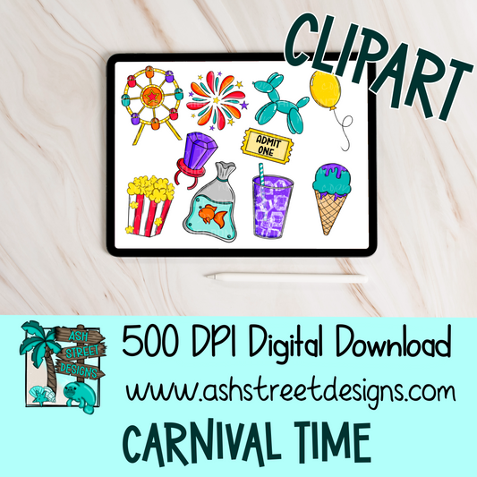 Clipart Set - Carnival Time