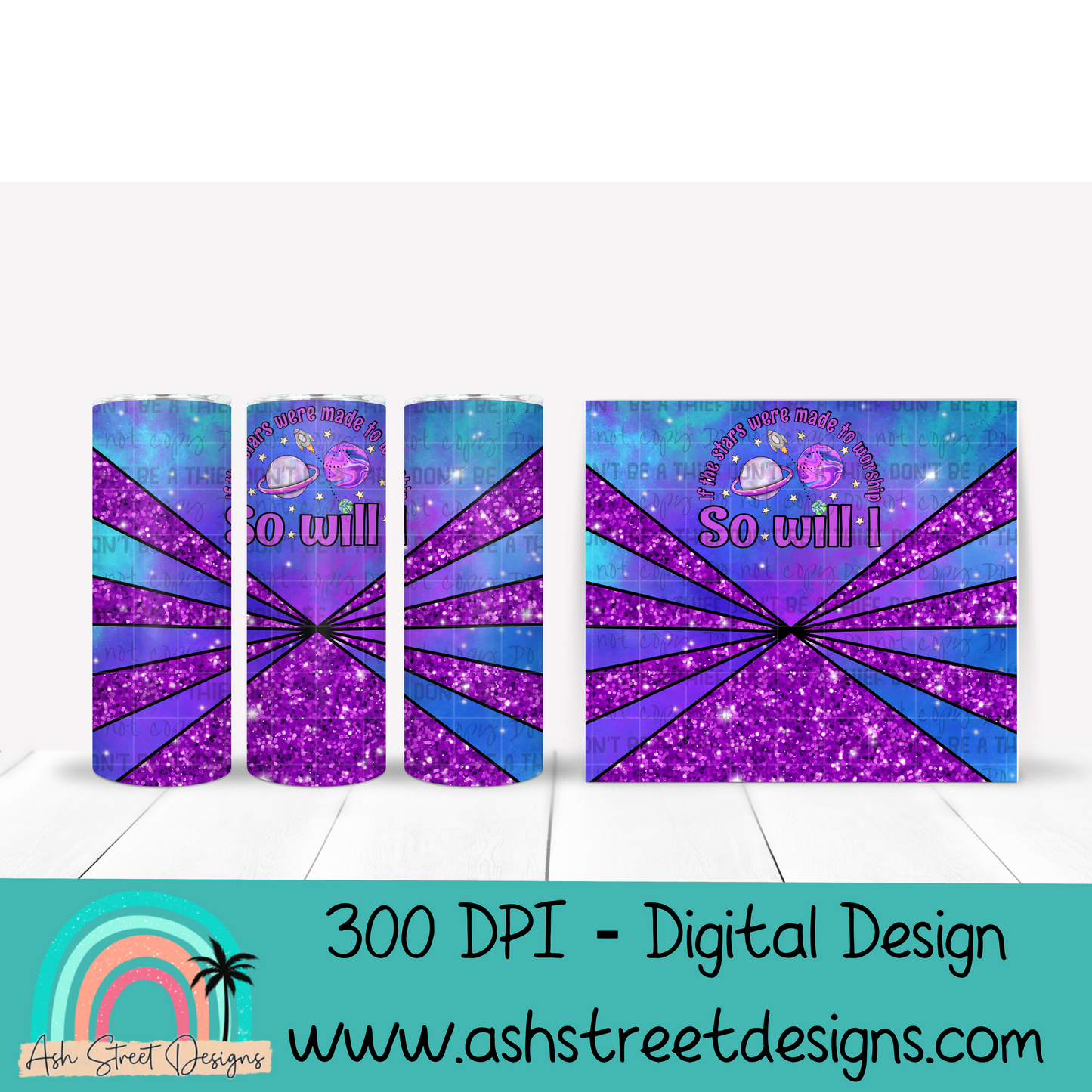 If the stars were made to worship Tumbler Wrap