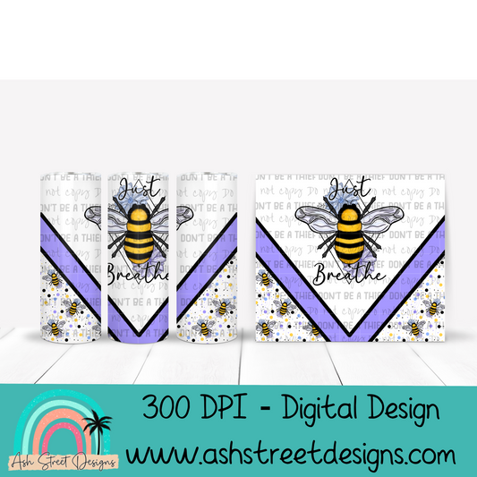 Just Breathe Bee Tumbler