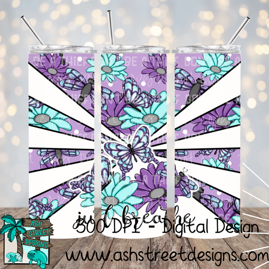 Just Breathe Tumbler