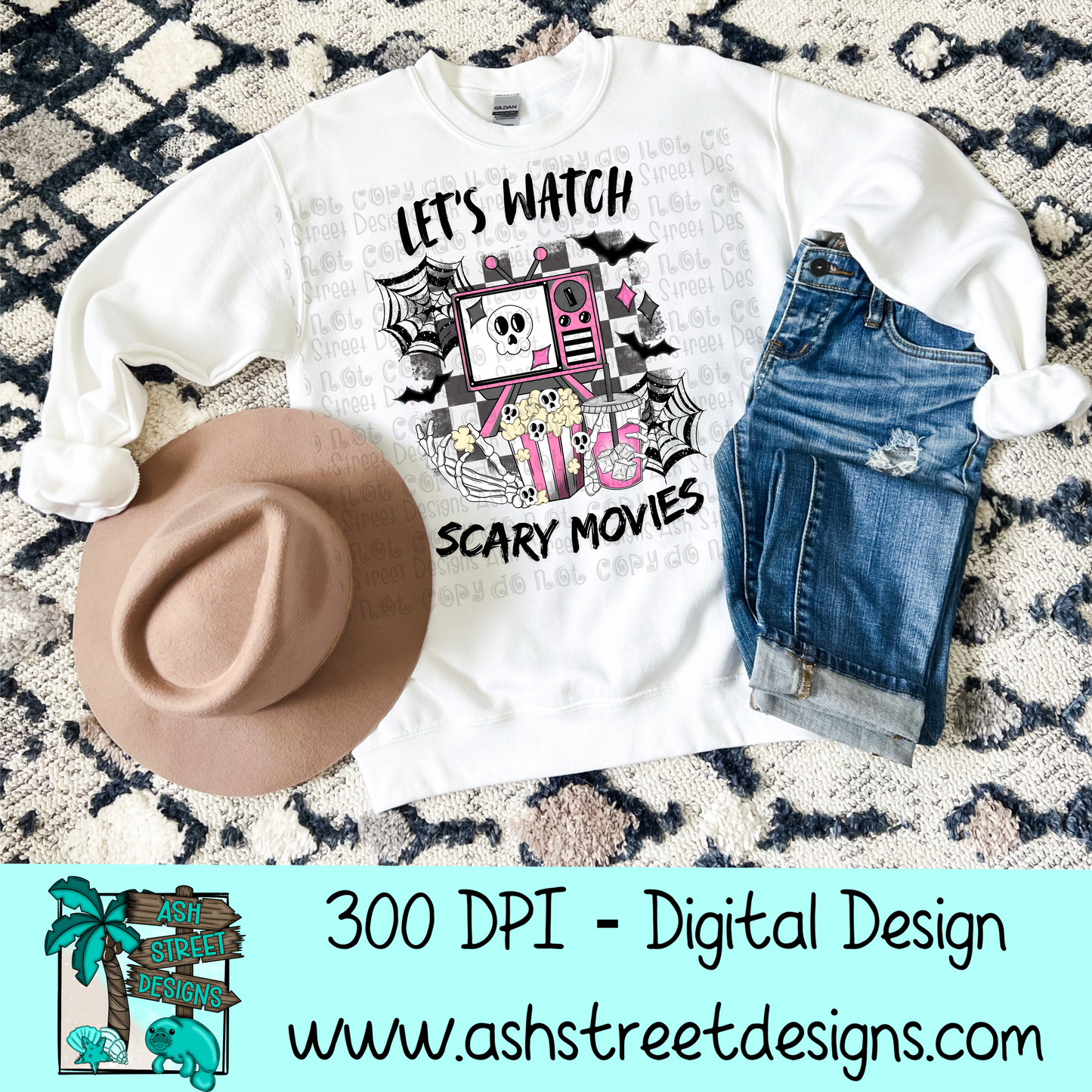 Let's watch scary movies