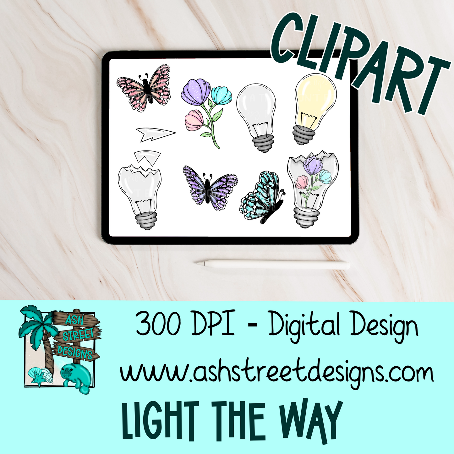 Clipart Set - Light the Way
