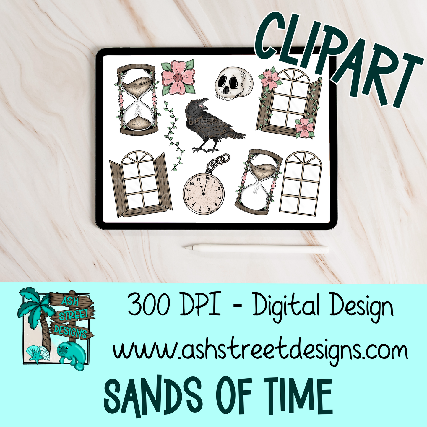 Clipart Set - Sands of Time