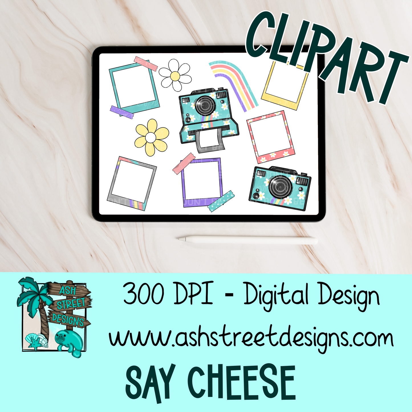 Clipart Set - Say Cheese