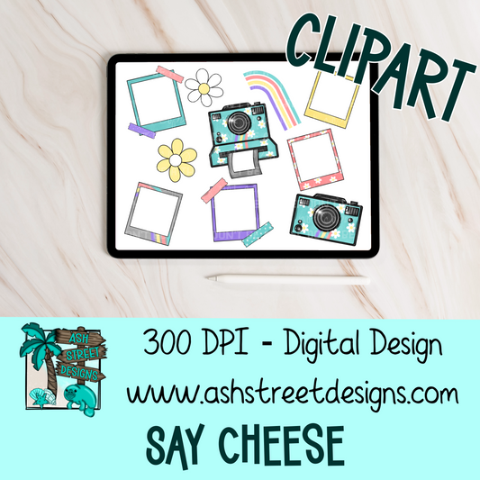 Clipart Set - Say Cheese