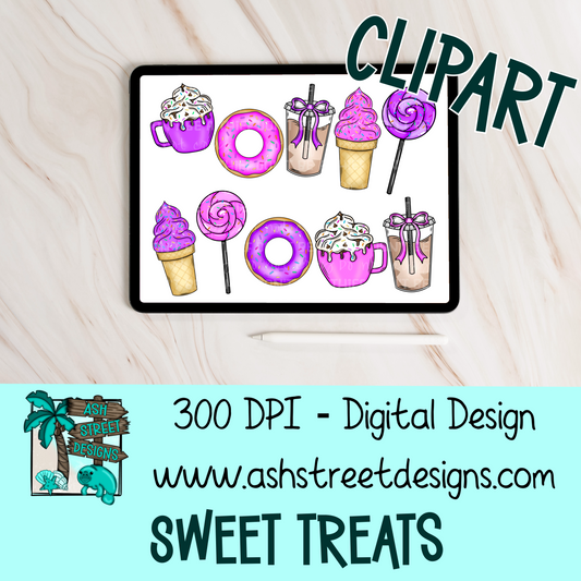 Clipart Set - Sweet Treats