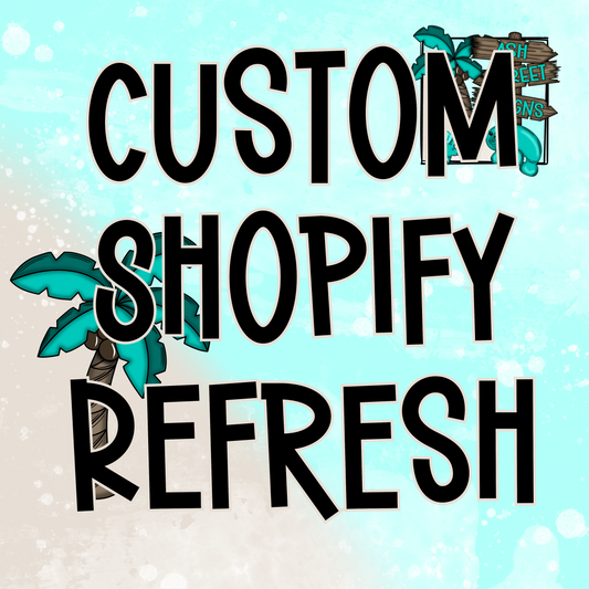 Custom Website Refresh/Logo
