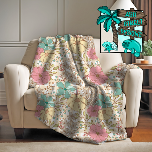 Vintage floral seamless