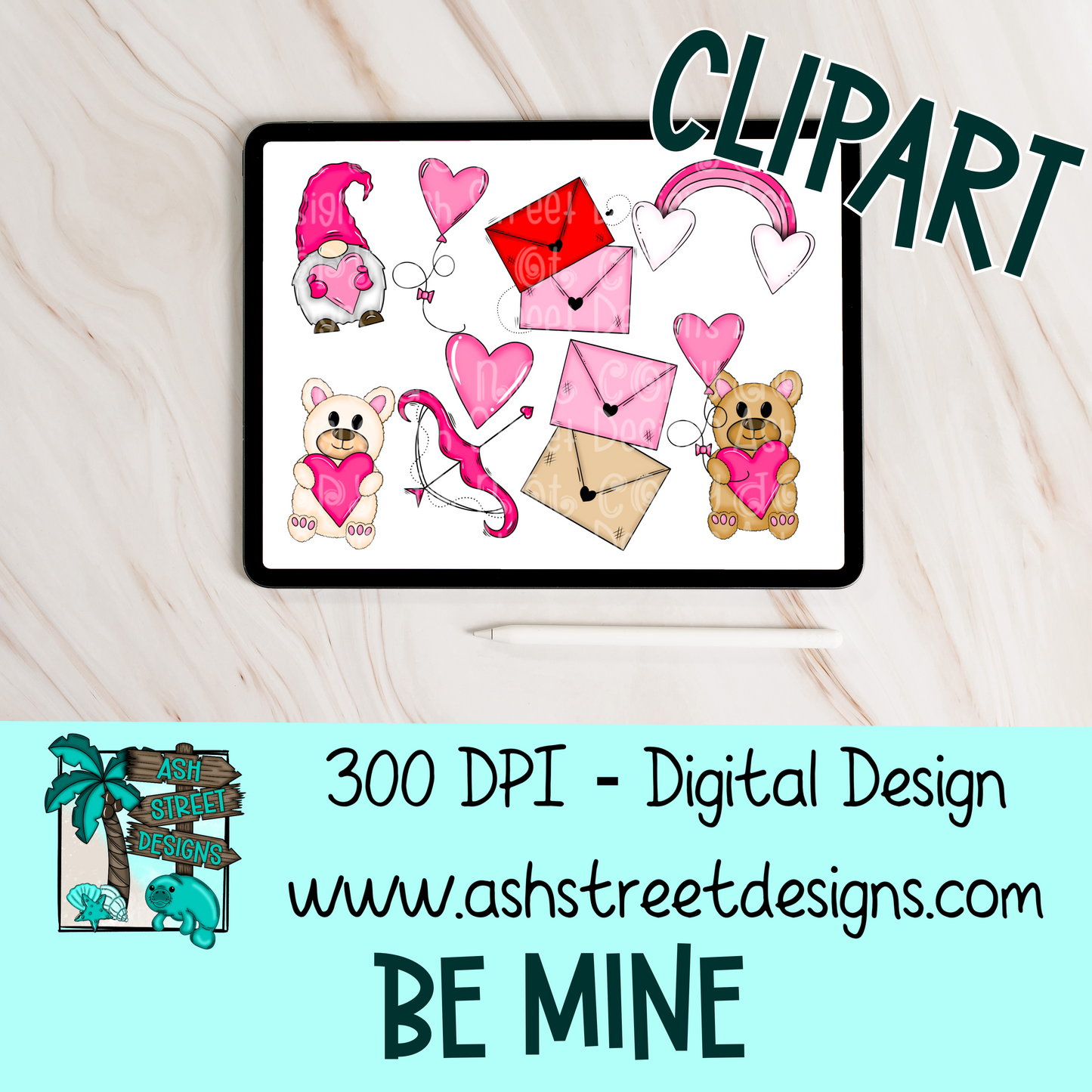 ASD Handdrawn Clipart Drive - Lifetime