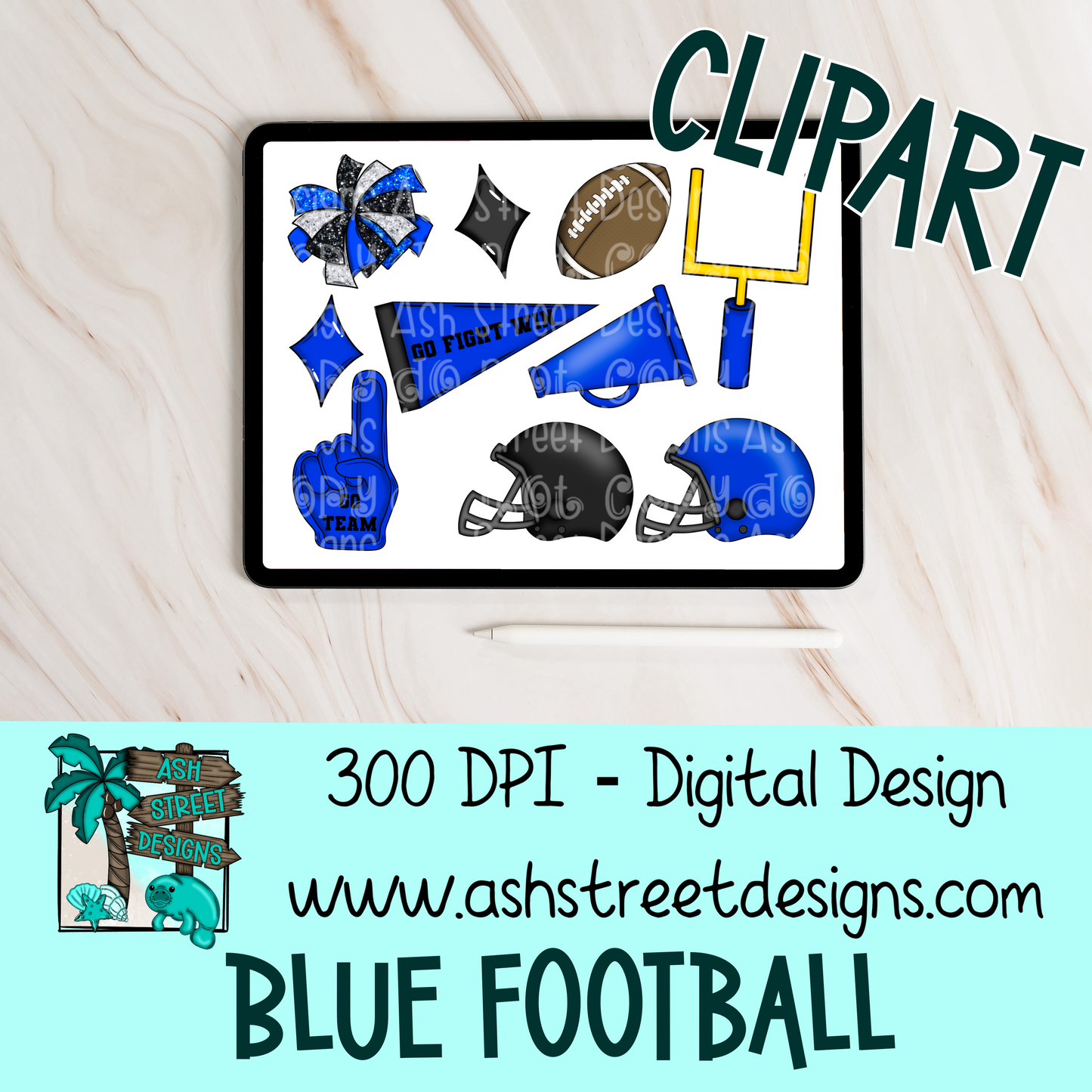 ASD Handdrawn Clipart Drive - Lifetime