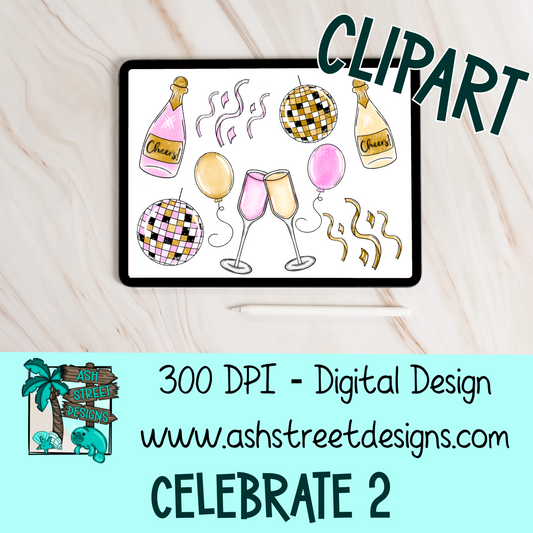 Clipart Set - Celebrate 2