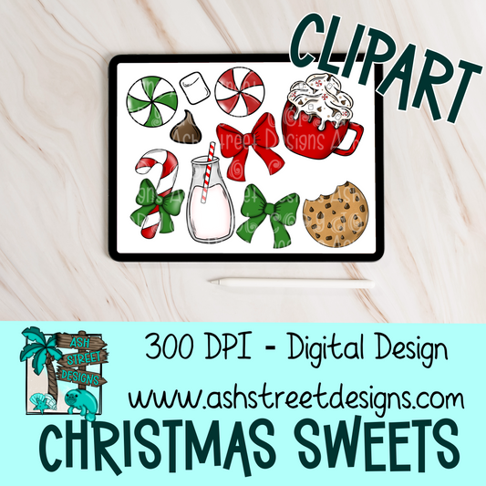 Clipart Set - Christmas Sweets