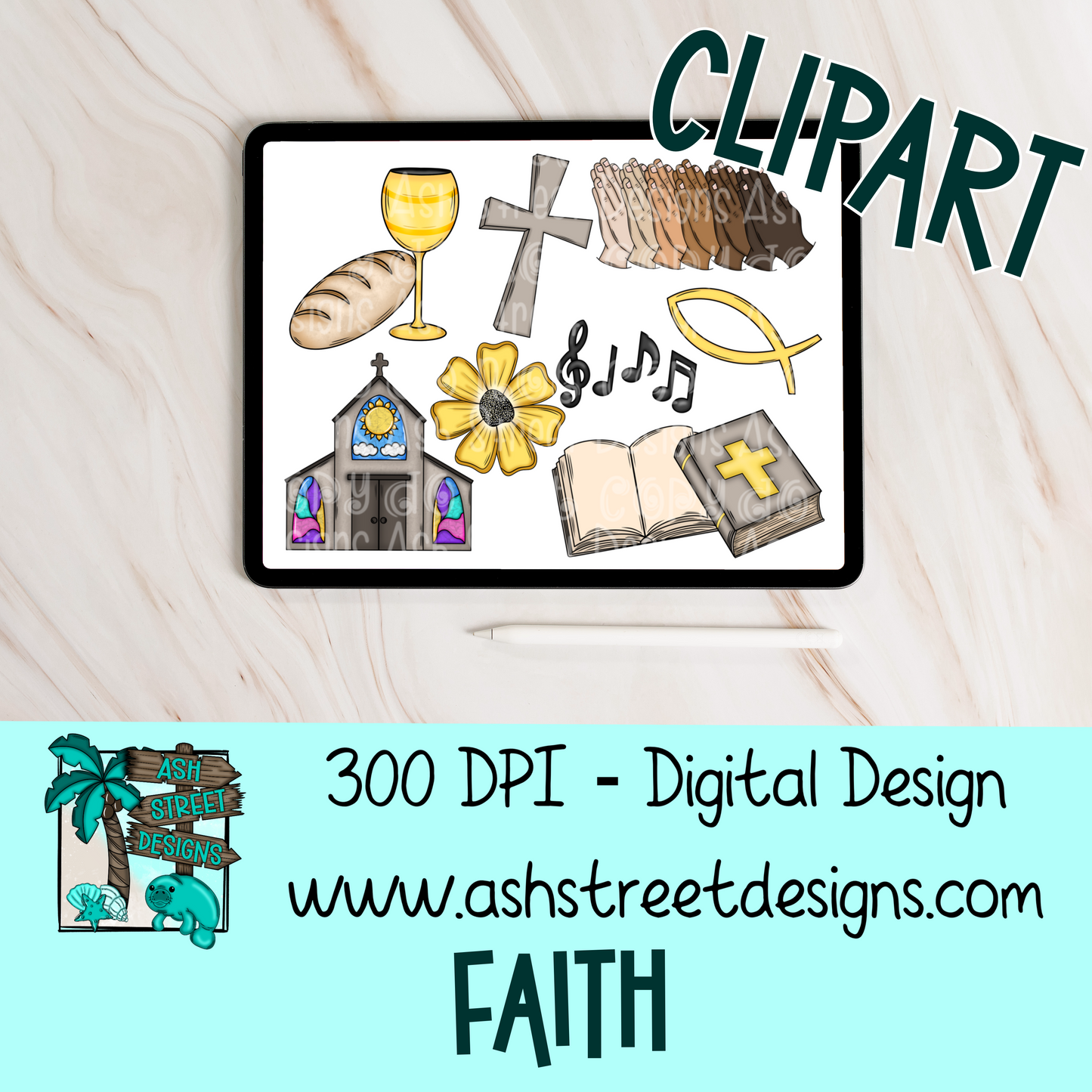 ASD Handdrawn Clipart Drive - Lifetime