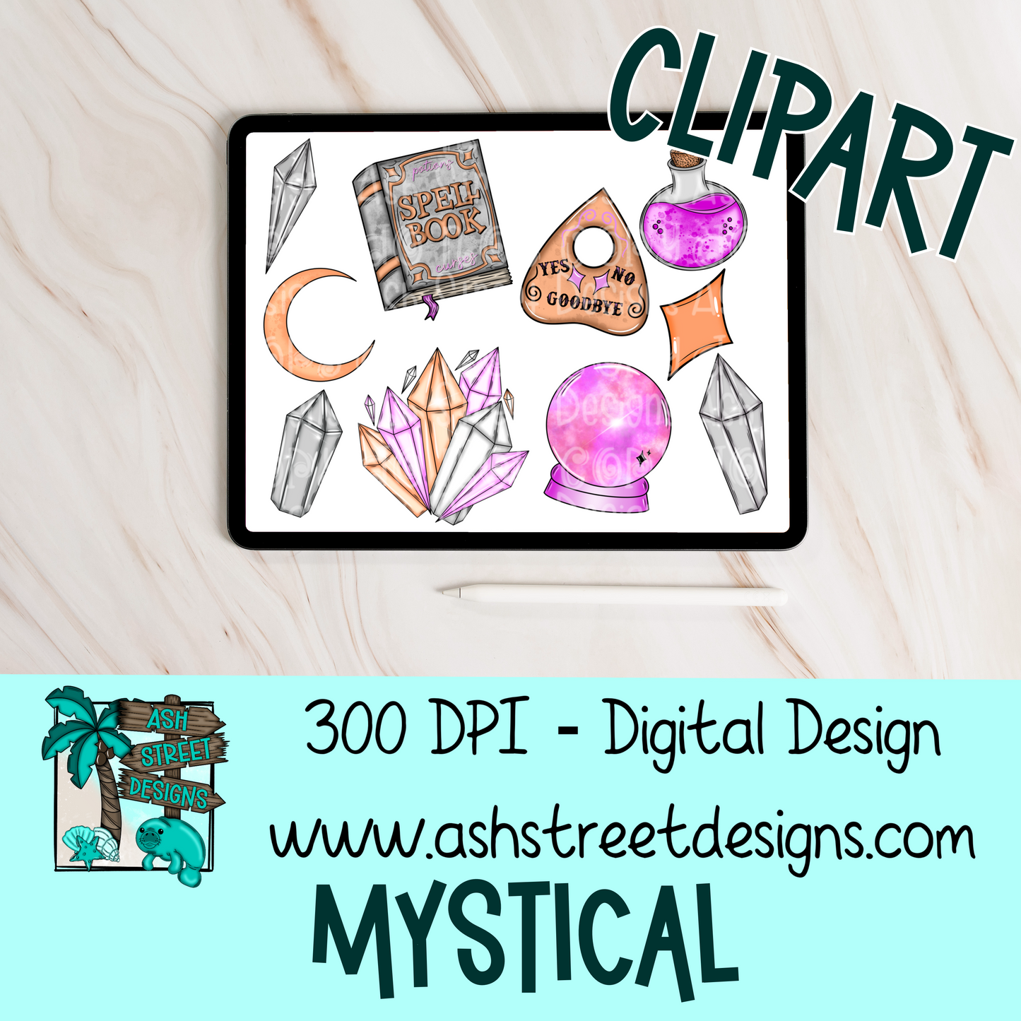 ASD Handdrawn Clipart Drive - Lifetime