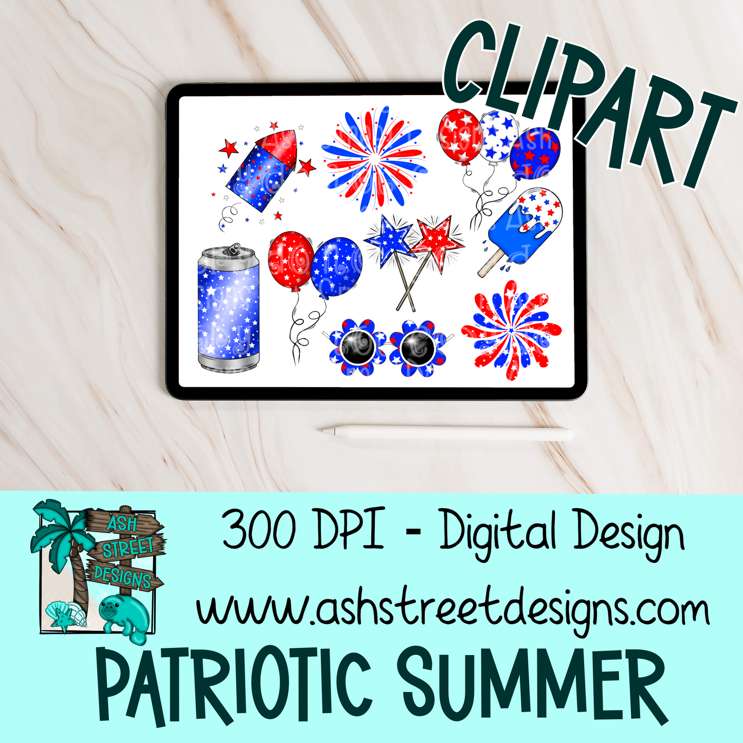 ASD Handdrawn Clipart Drive - Lifetime