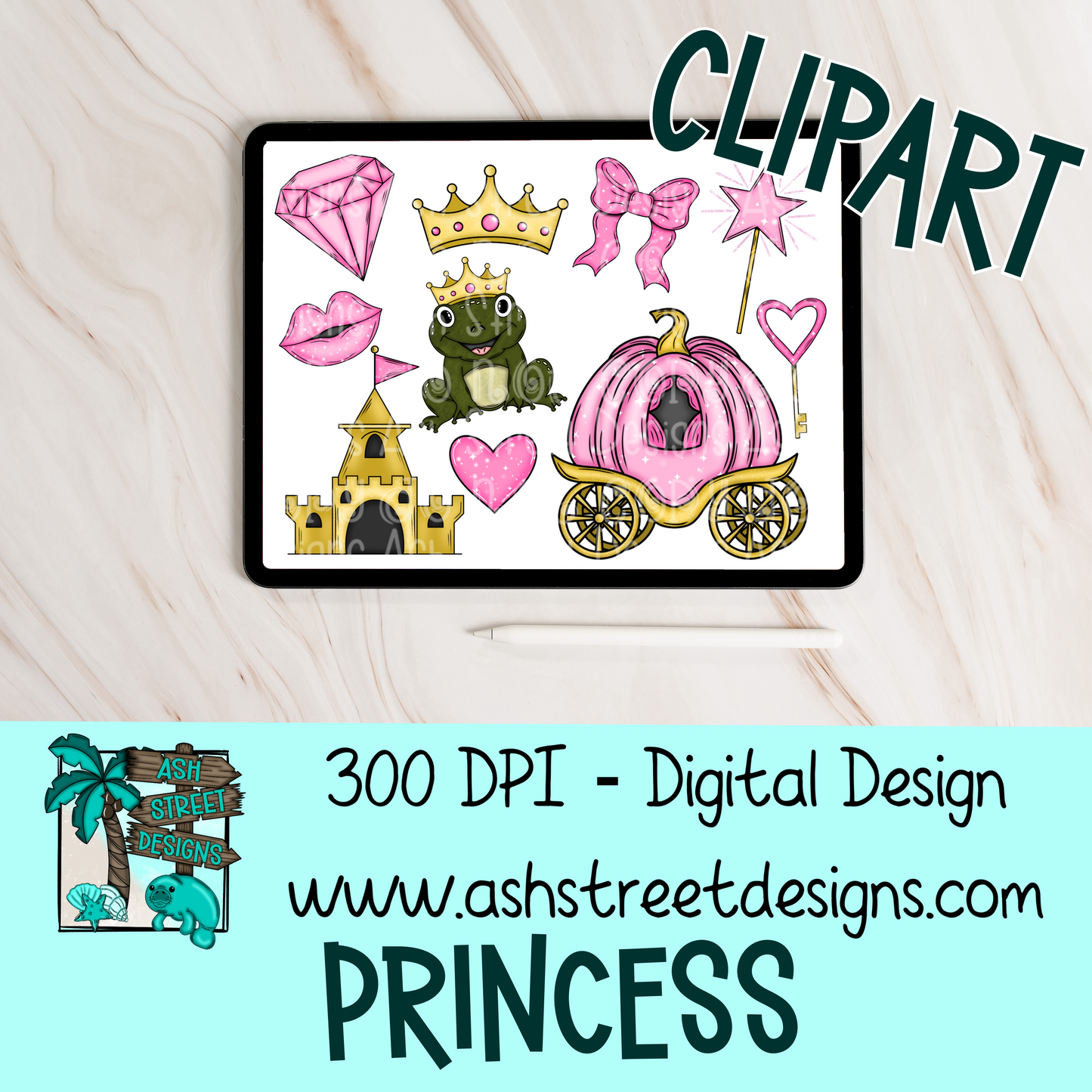 ASD Handdrawn Clipart Drive - Lifetime