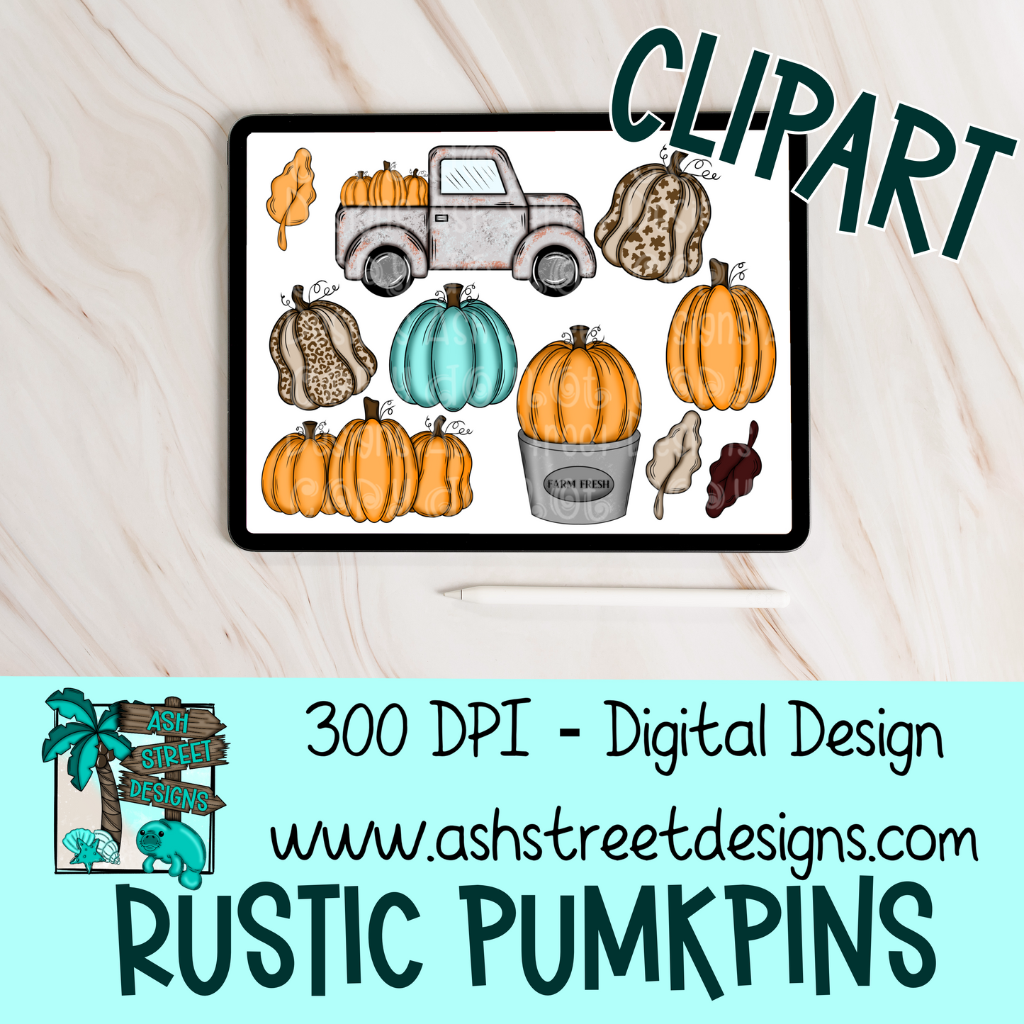 ASD Handdrawn Clipart Drive - Lifetime