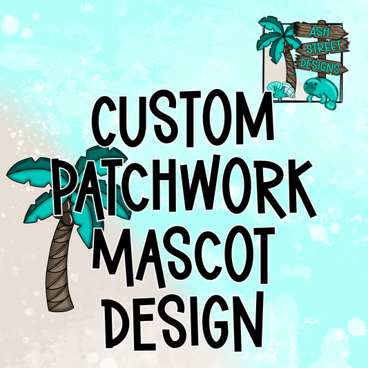 Custom Patchwork Mascot