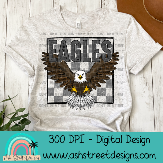 Eagles School Mascot Design