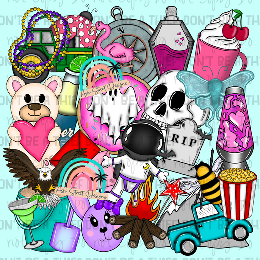 ASD Handdrawn Clipart Drive - Lifetime