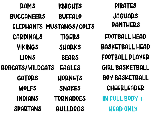 ASD 2025 Mascot Clipart Drive