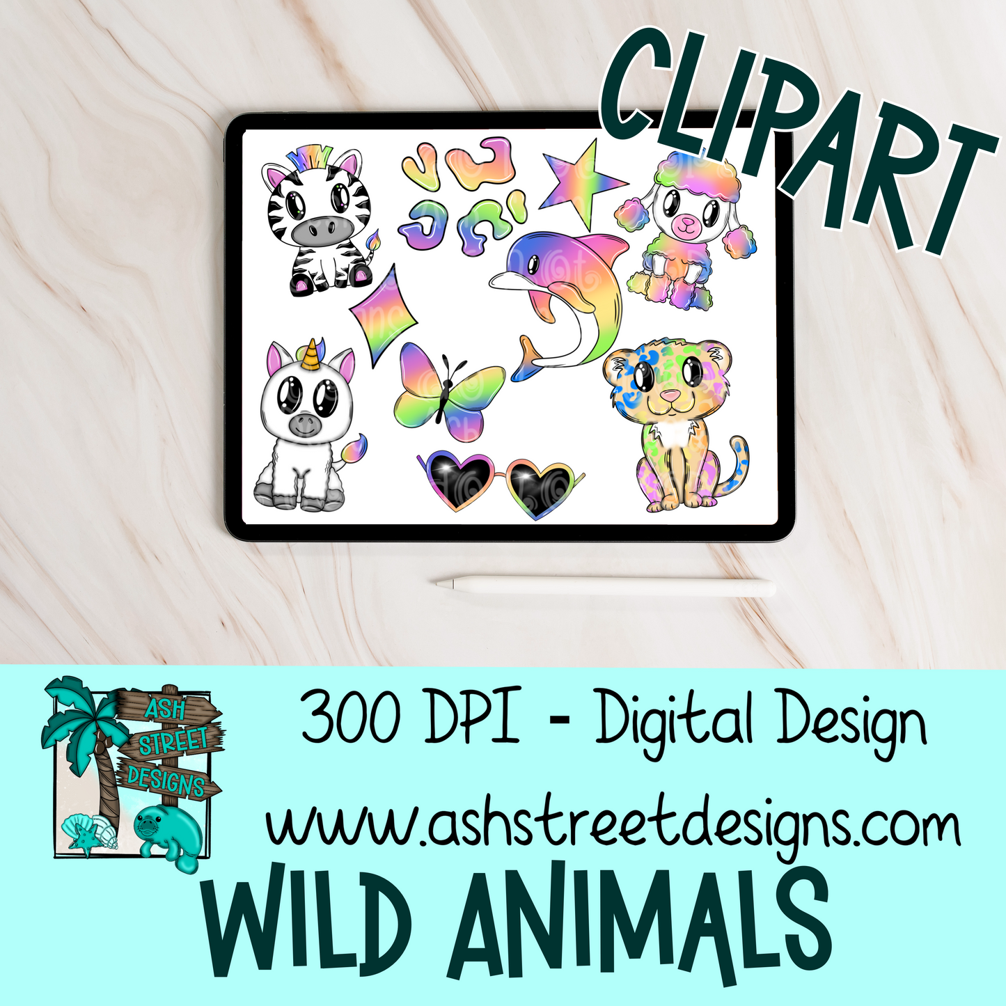 ASD Handdrawn Clipart Drive - Lifetime