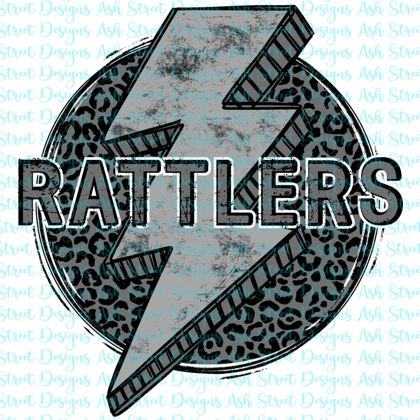 Rattlers Grey Lightning Bolt